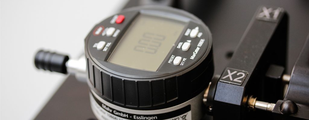 Meetopstelling – detailfoto 2